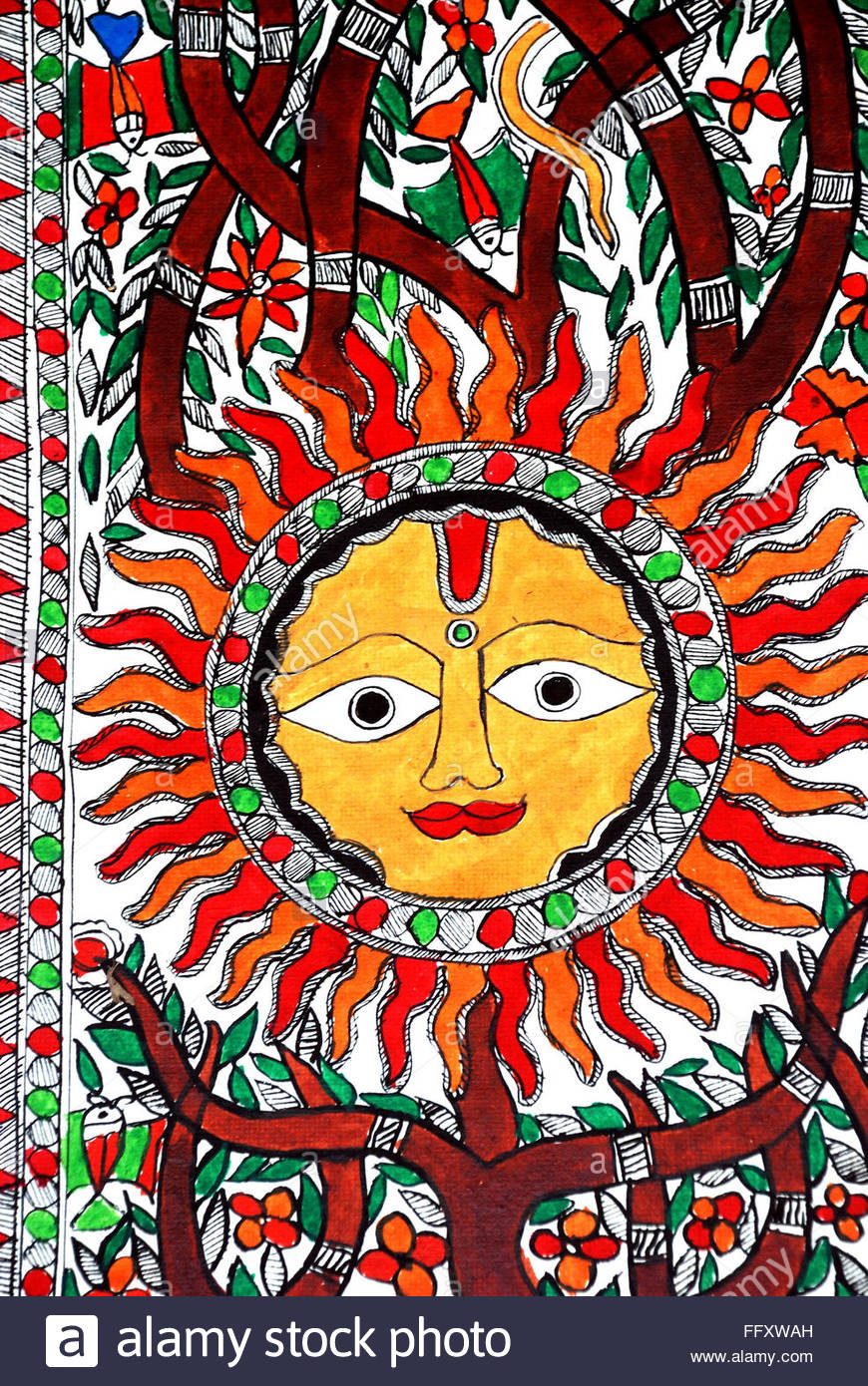 870x1390 Madhubani Painting Stock Photos Amp Madhubani Painting Stock Images - Madhubani Painting Images