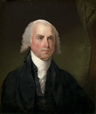 339x400 James Madison - Madison Painting