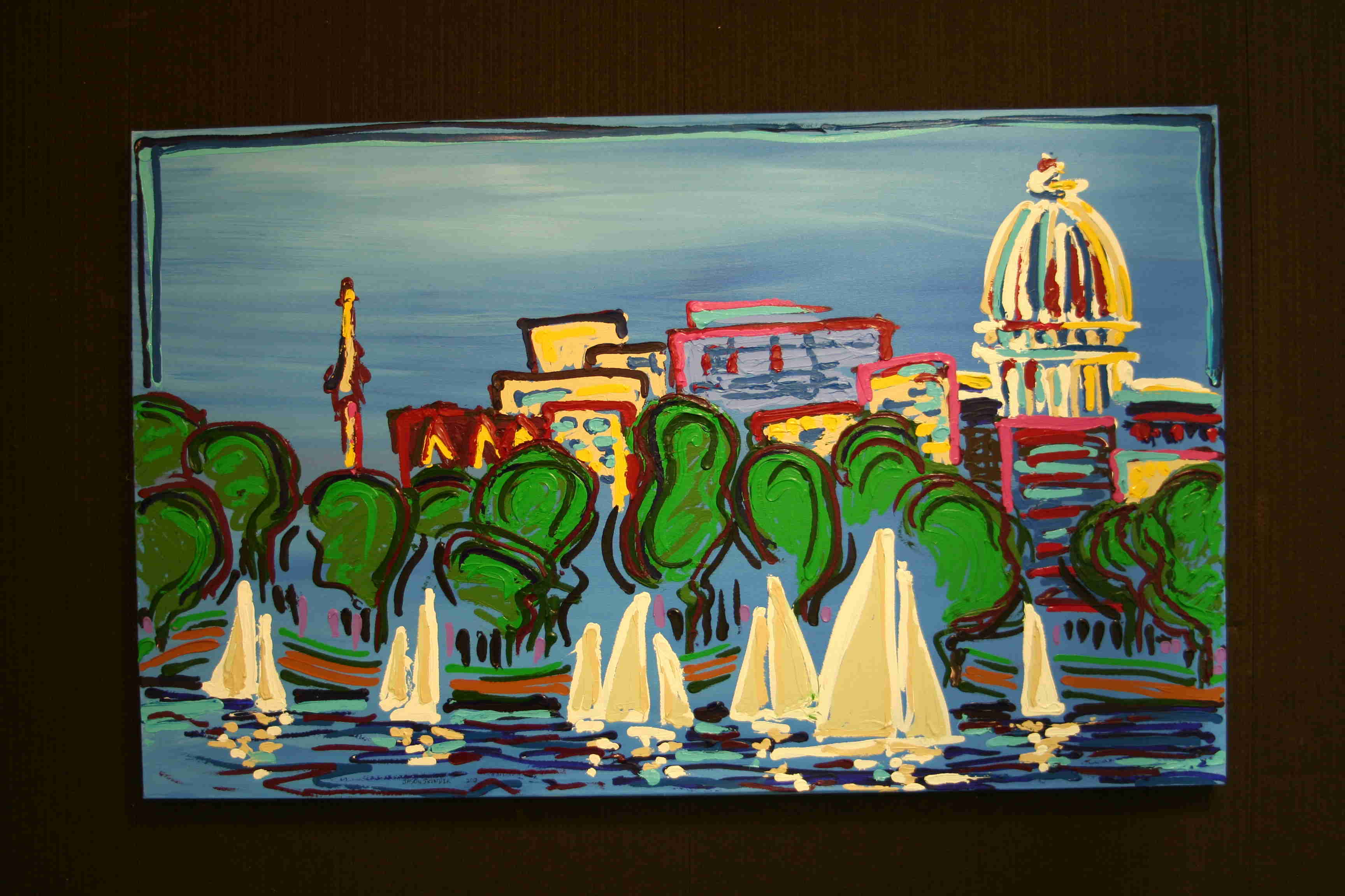 3456x2304 Paintings Of Madison, Wi Skinner Art Studio - Madison Painting