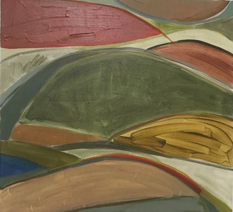 770x698 Saatchi Art Perspective Landscape 1 Painting By Madison Bloch - Madison Painting