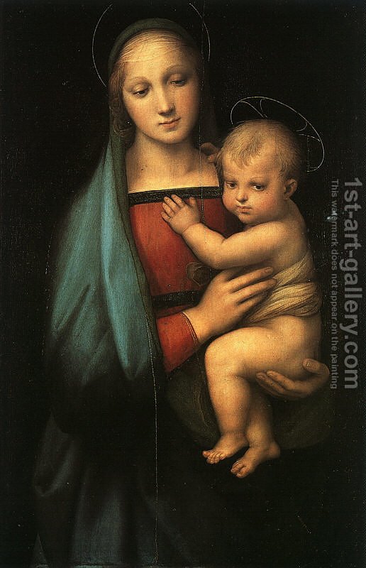 516x800 Madonna Amp Child (Madonna Del Granduca) 1505 Raphael Reproduction - Madonna And Child Painting