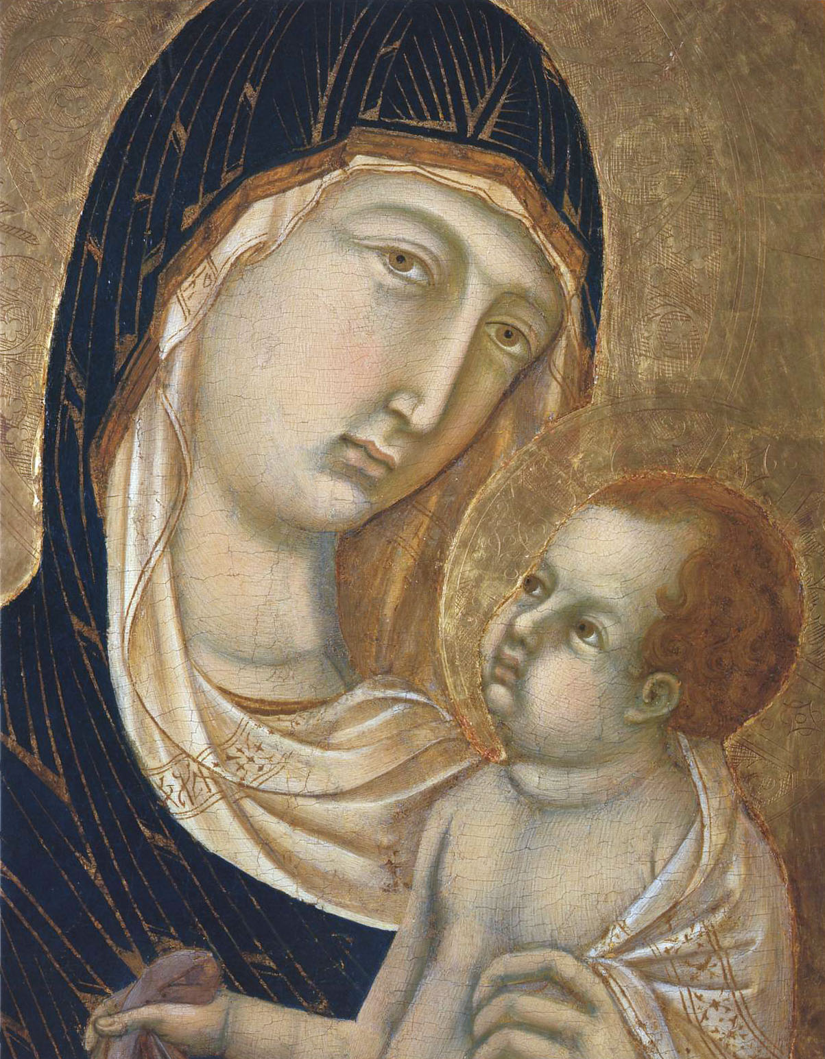 1203x1545 Madonna With Child, 1283 - Madonna And Child Painting