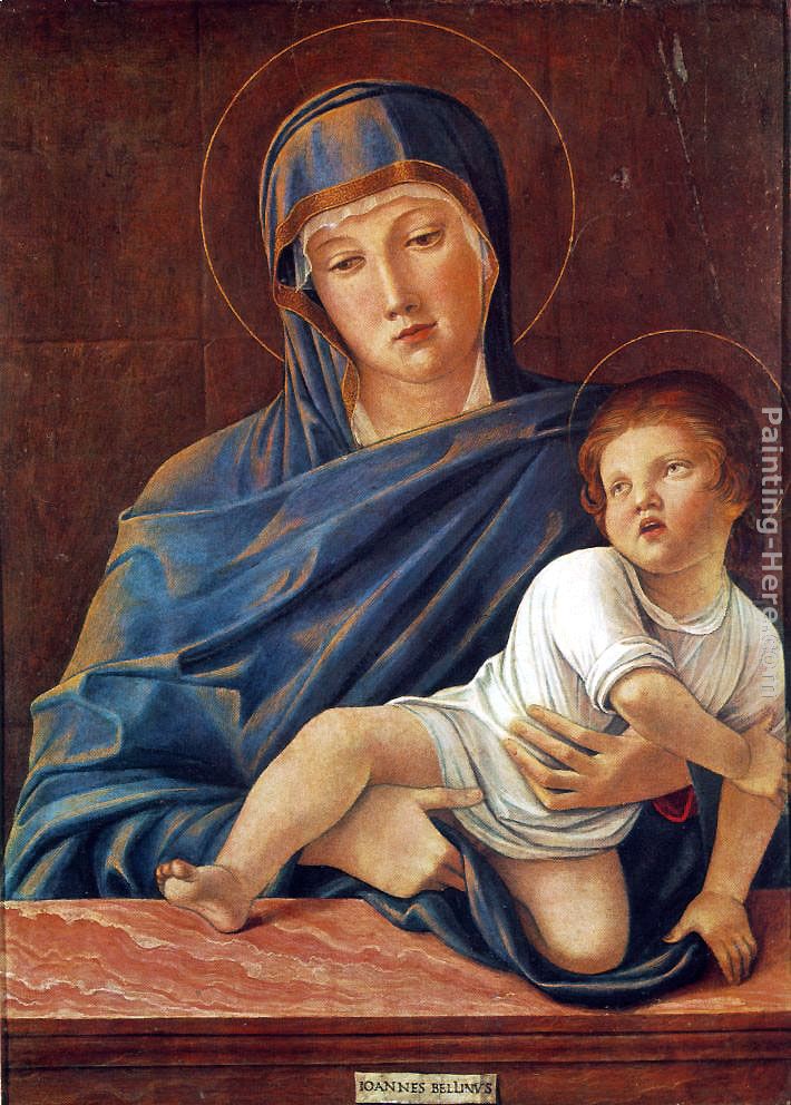 710x992 Giovanni Bellini Madonna And Child Painting Anysize 50% Off - Madonna And Child Painting