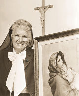 160x194 The Madonna Of The Streets The Jammie Girl - Madonna Of The Streets Painting