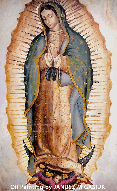 490x800 - Madonna Of The Streets Painting