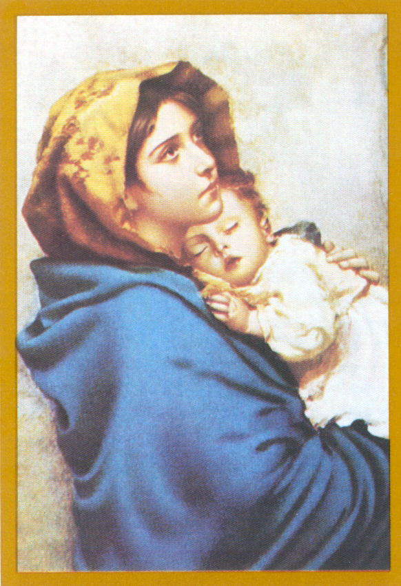 582x851 Images Of The Madonna University Of Dayton, Ohio - Madonna Of The Streets Painting