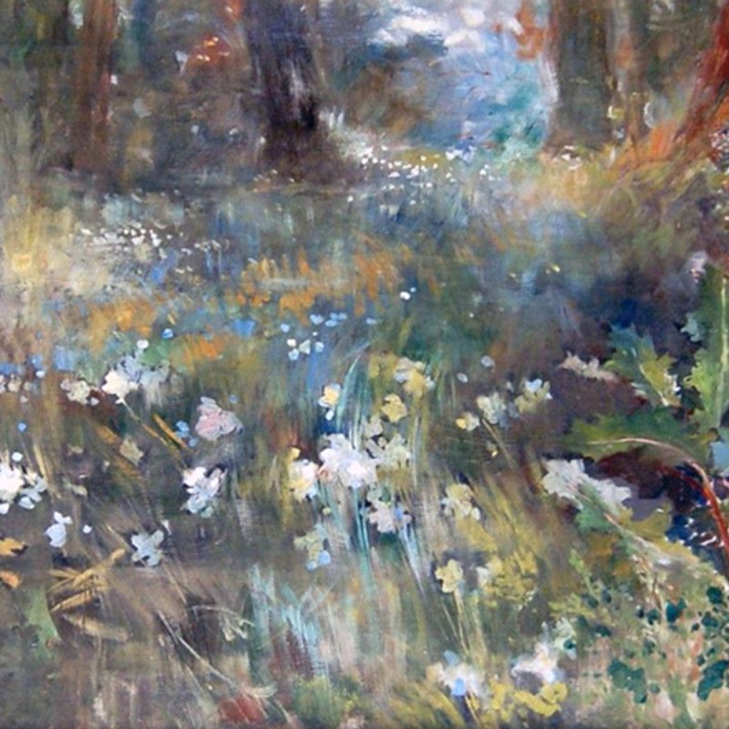 800x800 Luiz Usabal Y Hernandez, In The Spanish Symbolist - Madrid Painting