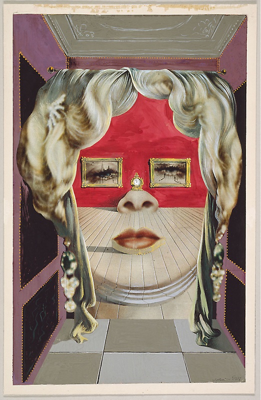 522x800 Mae West's Face Which May Be Used As A Surrealist Apartment - Mae West Painting