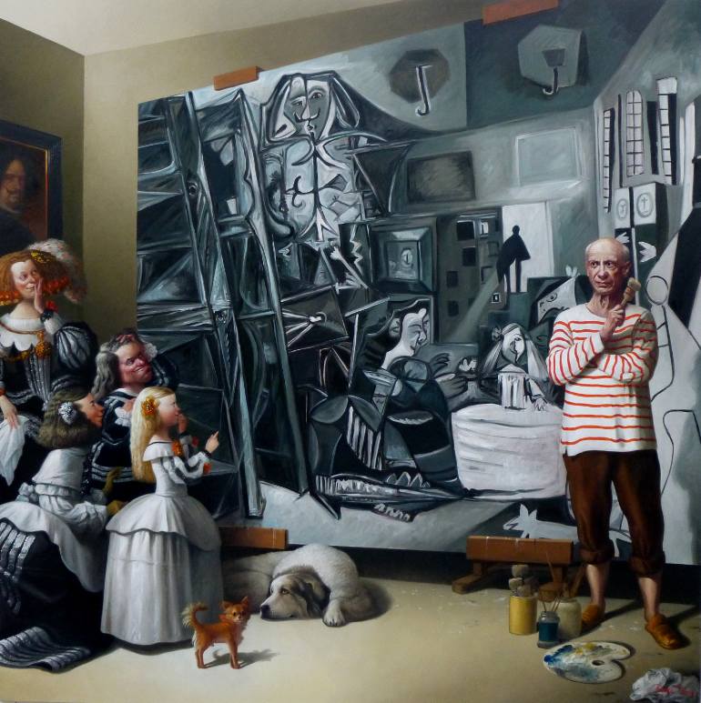 770x773 Saatchi Art Maestro Painting By Thierry Bruet - Maestro Painting