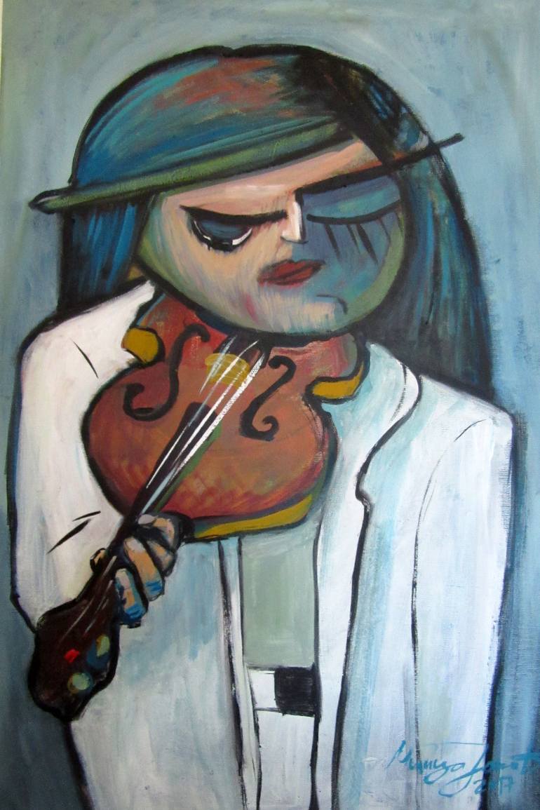 770x1155 Saatchi Art Maestro Painting By Milica Jokic - Maestro Painting