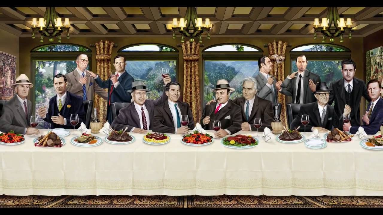 1280x720 The Last Sit Down - Mafia Painting