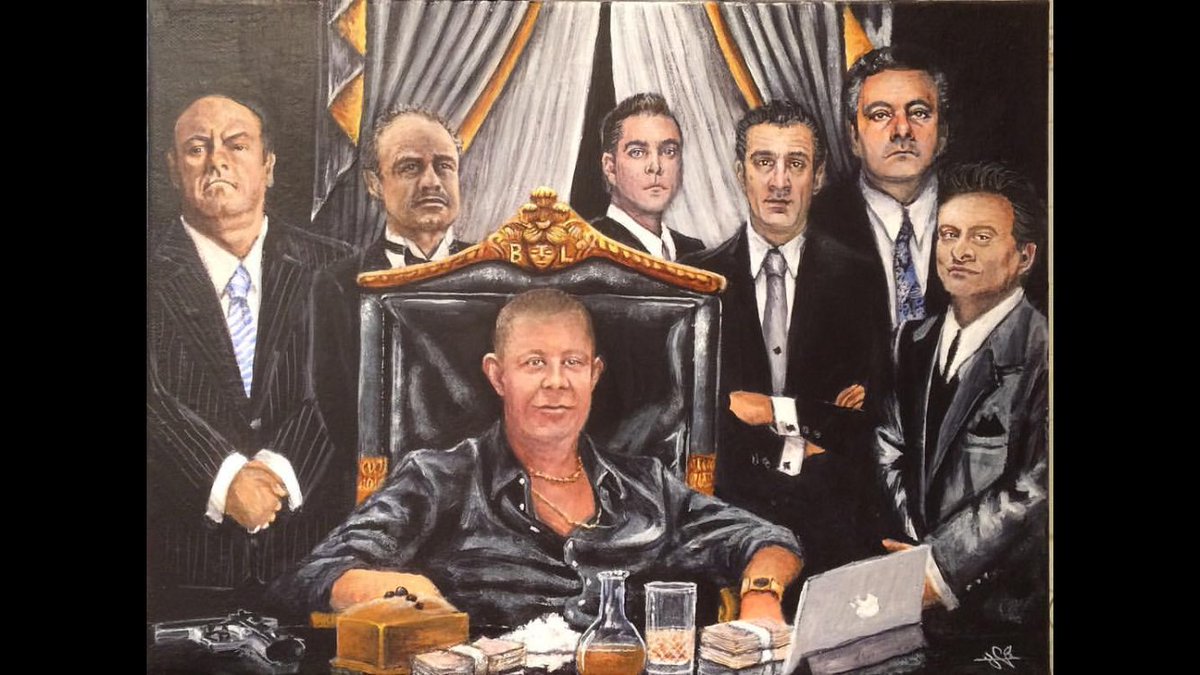 1200x675 Yvonne Jack On Twitter Commission Piece. - Mafia Painting