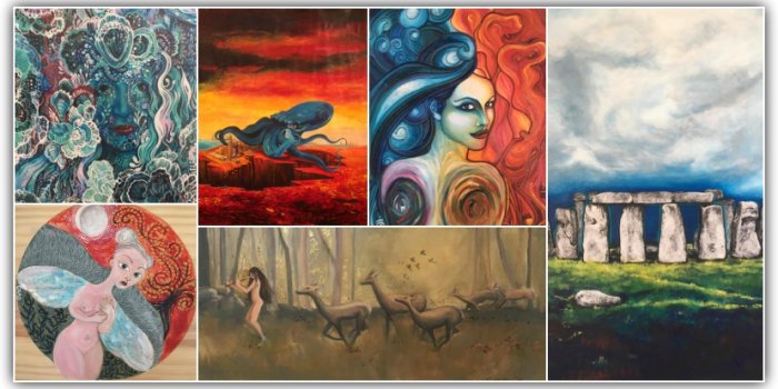 700x350 M.a.g.e. Mythical Art Group Exhibition Events The Weekend Edition - Mage Painting