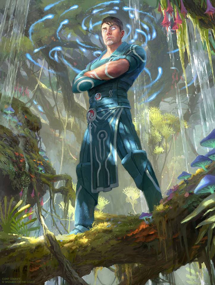 724x960 Mtg Art Jace, Ingenious Mind Mage From Ixalan Set By Clint - Mage Painting