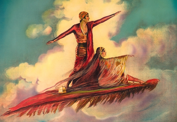 720x496 The Magic Of The Magic Carpet Silent Film Festival - Magic Carpet Painting