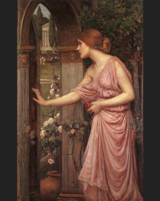 638x800 John William Waterhouse The Magic Circle Art Painting 50% Off - Magic Circle Painting