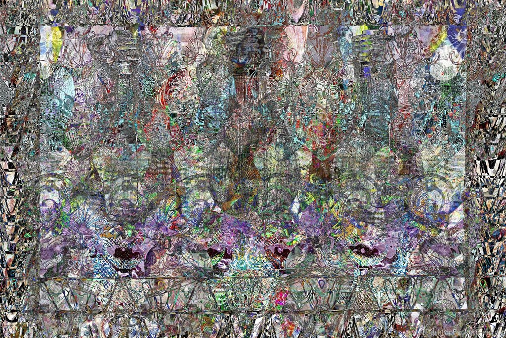 1024x683 Magic Eye By Meekslide On Desktop Background - Magic Eye Painting