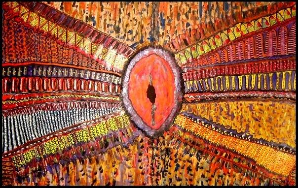 604x382 Magic Eye Painting By Seema Rai - Magic Eye Painting