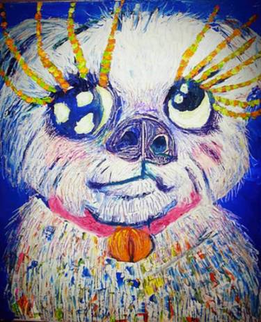 375x463 Magic Eye Paintings For Sale Saatchi Art - Magic Eye Painting