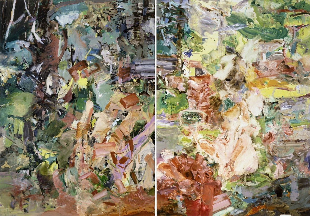 1024x714 Cecily Brown, Slow Looking, And Magic Eye Books - Magic Eye Painting
