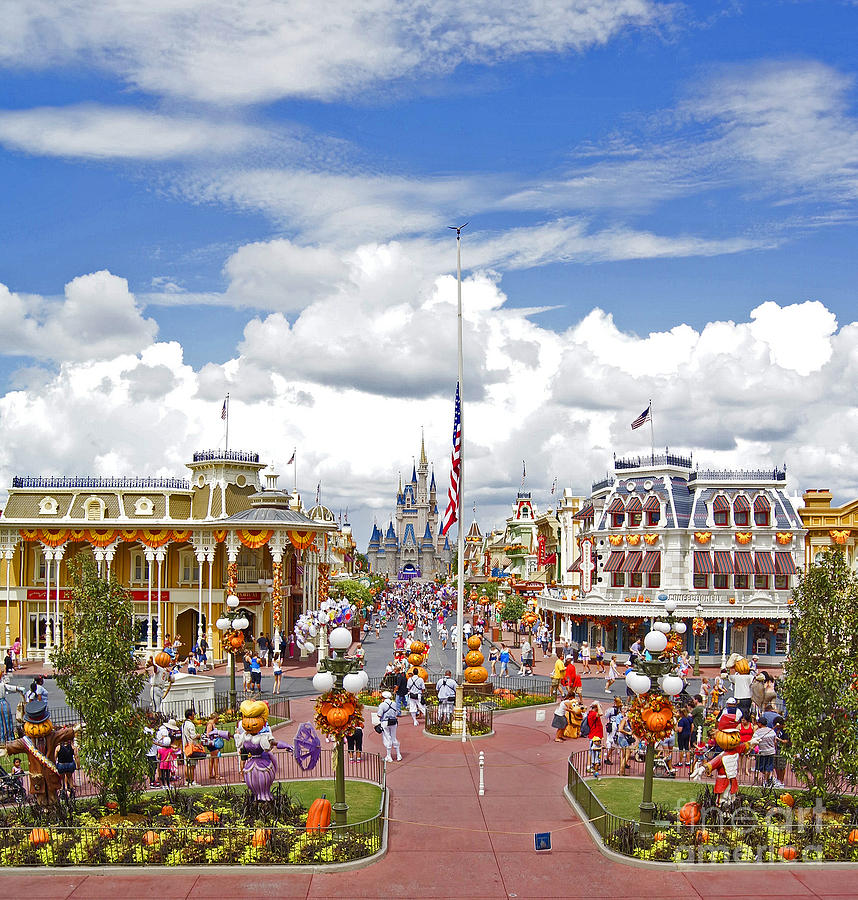858x900 Magic Kingdom - Magic Kingdom Painting
