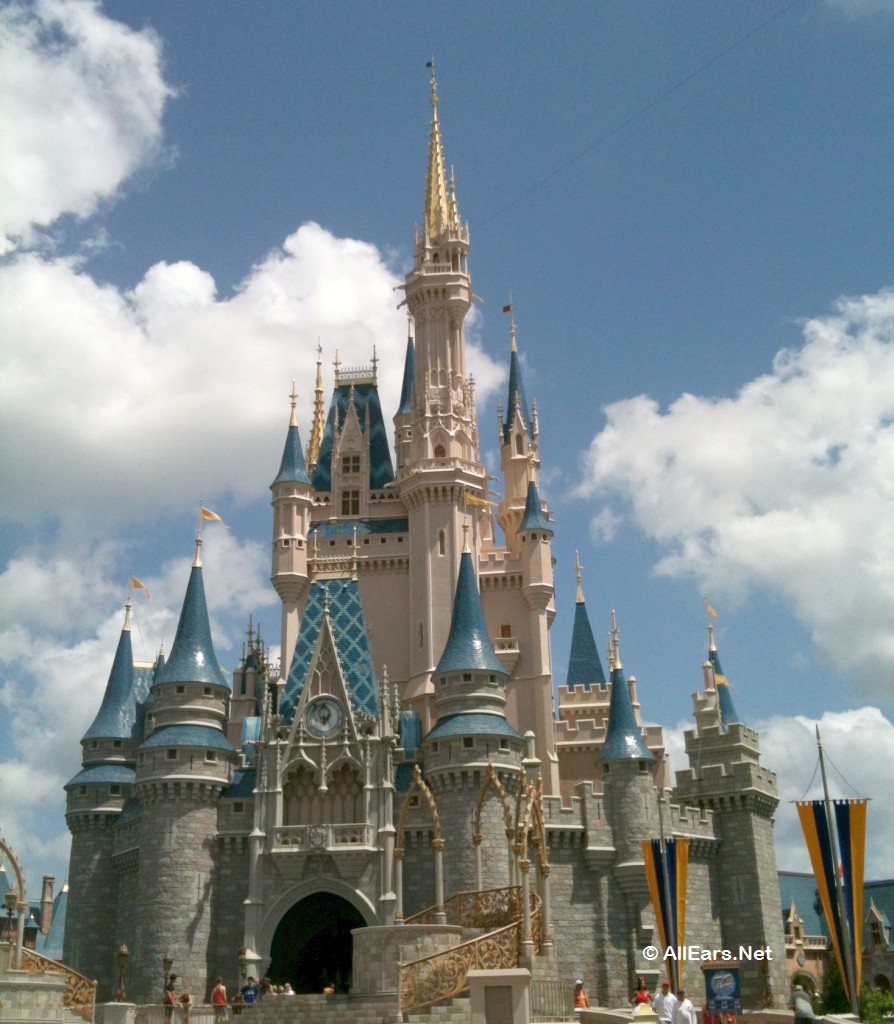 894x1024 Cinderella Castle - Magic Kingdom Painting