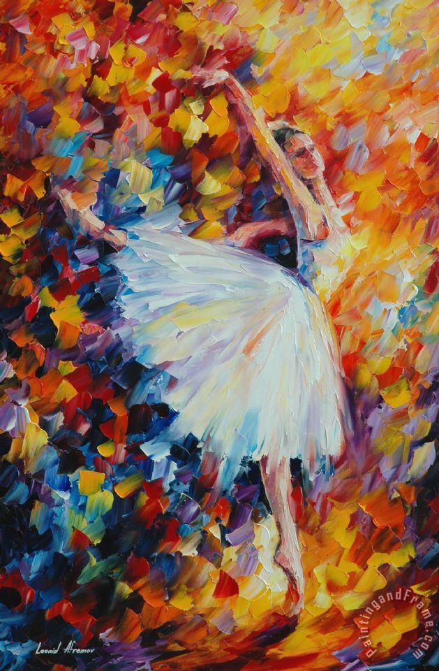 629x960 Leonid Afremov Ballet Magic Painting - Magic Painting