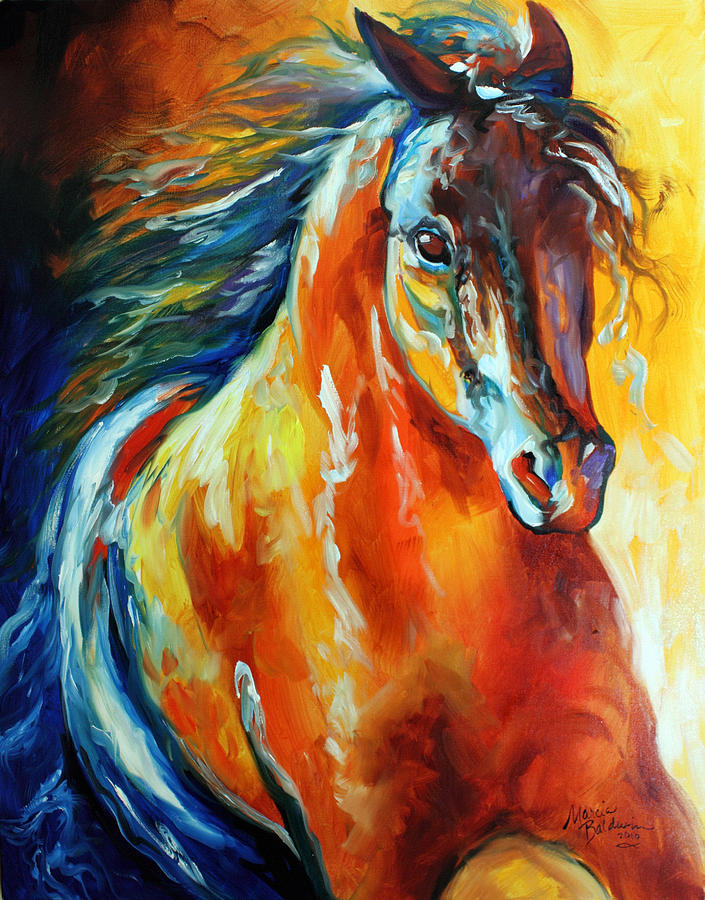 705x900 Thunder Magic Painting By Marcia Baldwin - Magic Painting