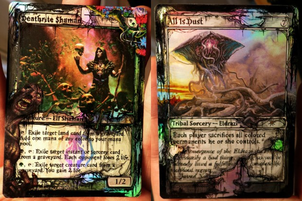 620x413 Mtg Altered Art A Brief Discussion - Magic The Gathering Painting