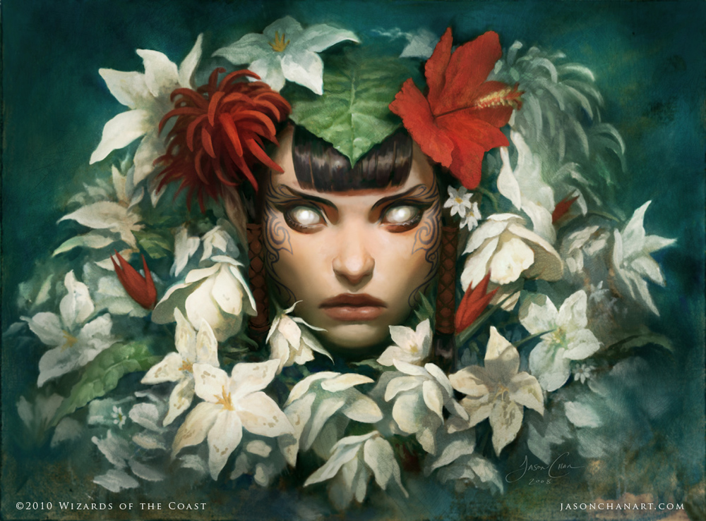 1000x739 Magic The Gathering Jason Chan - Magic The Gathering Painting