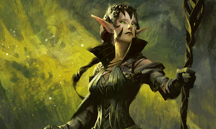 750x450 The Art Of Nissa Magic The Gathering - Magic The Gathering Painting