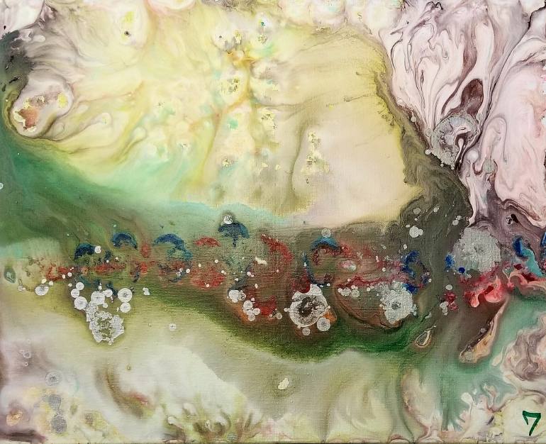 770x626 Saatchi Art Magical Landscape Painting By Evgenii Masko - Magical Landscape Painting