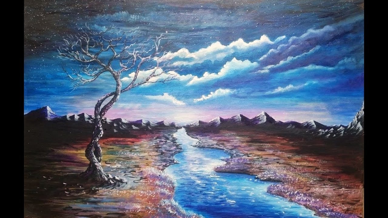 Magical Landscape Painting at Explore collection