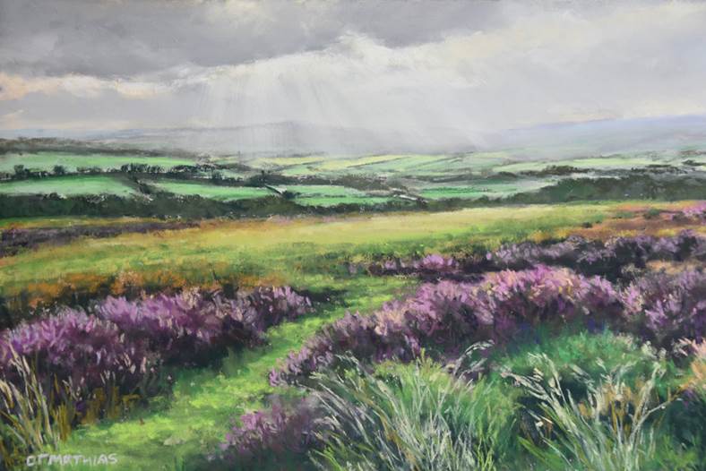 788x526 Exhibition Of Landscape Paintings By Diane Mathias - Magical Landscape Painting