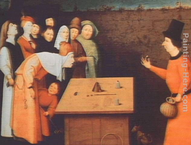 632x480 Hieronymus Bosch The Magician Painting Anysize 50% Off - Magician Painting