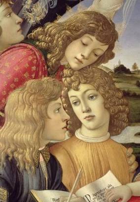 284x410 Madonna Of The Magnificat - Magnificat Painting