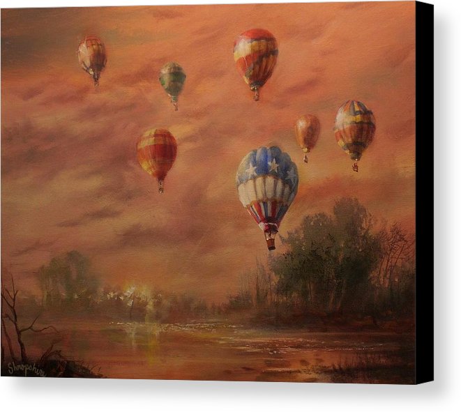 661x591 Magnificent Seven Canvas Print Canvas Art By Tom Shropshire - Magnificent 7 Painting