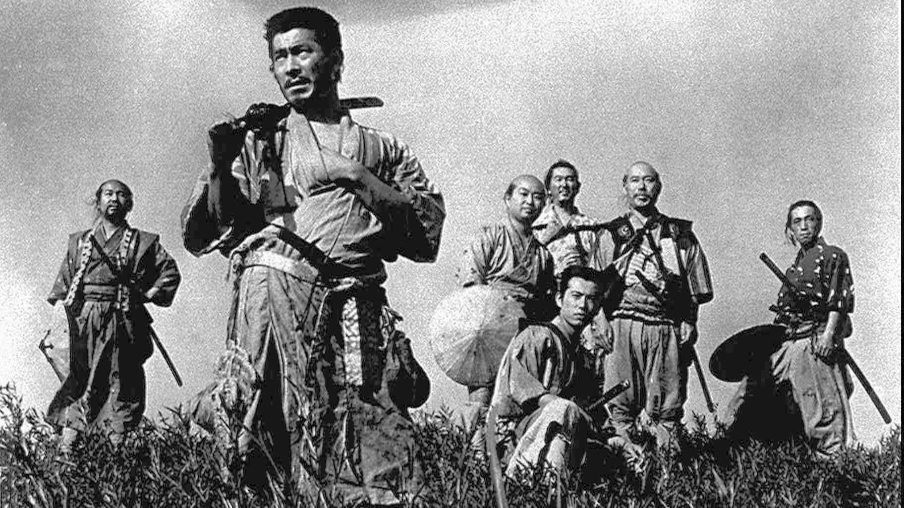 1824x1025 Painting Finished The Seven Samurai Dressing The Lines - Magnificent 7 Painting