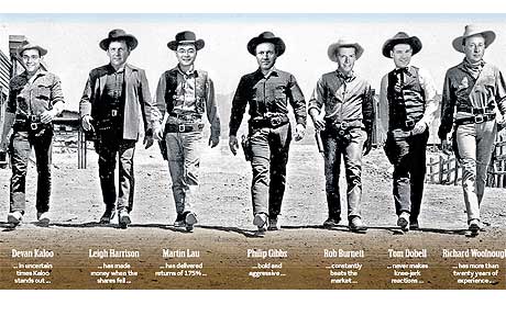 460x288 The Magnificent Seven The Uk's Top Fund Managers - Magnificent 7 Painting