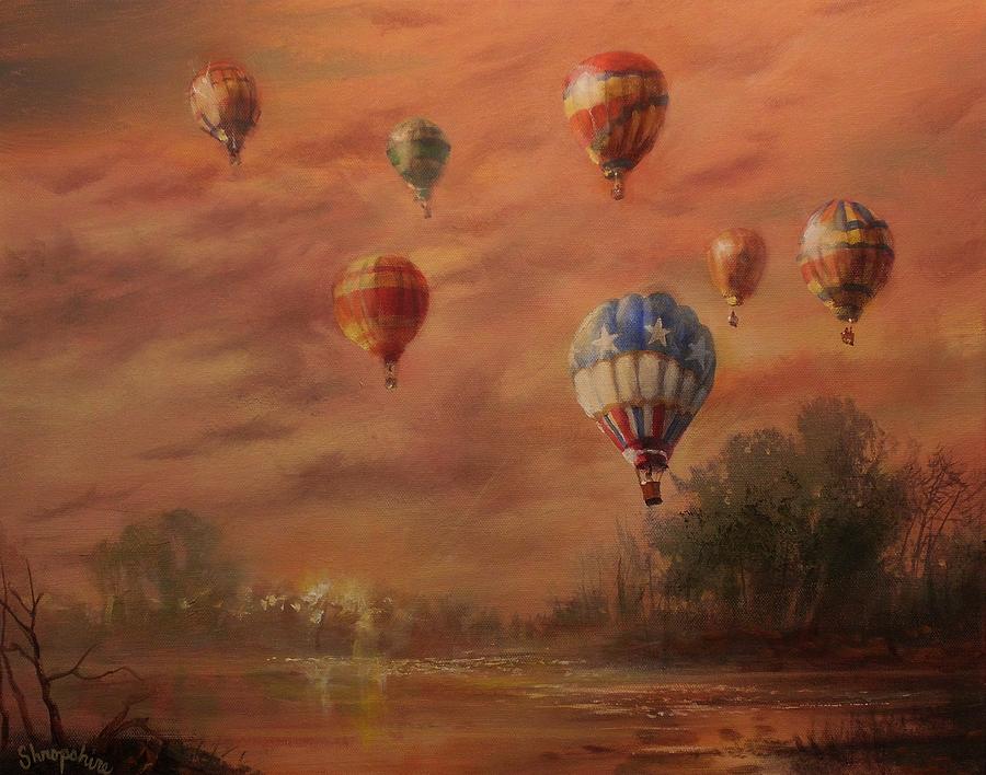 900x708 Magnificent Seven Painting By Tom Shropshire - Magnificent Seven Painting