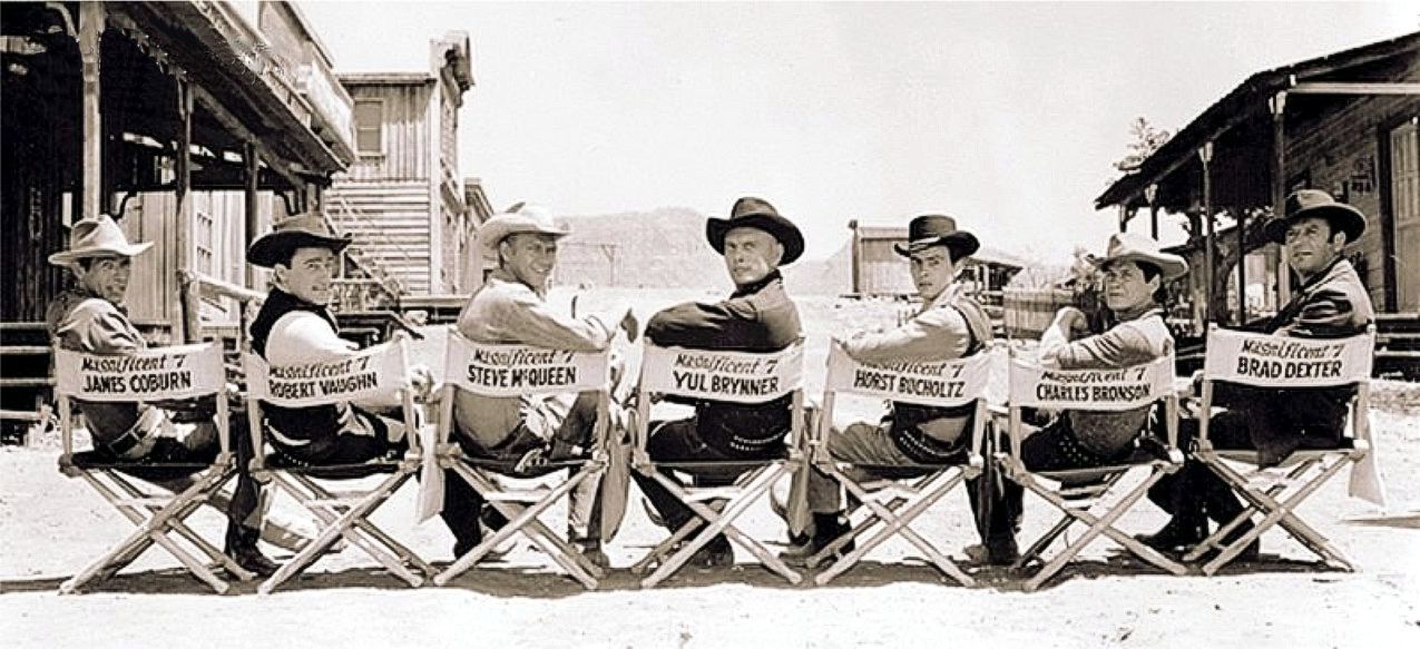 1275x583 The Magnificent Seven (1960) My Favorite Westerns - Magnificent Seven Painting