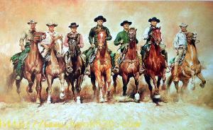 300x184 The Magnificent Seven - Magnificent Seven Painting