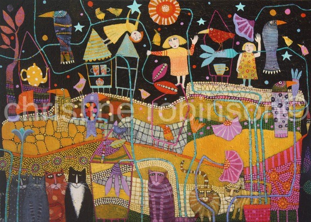 640x457 Magnificent Seven Christine Robinson Artworks - Magnificent Seven Painting