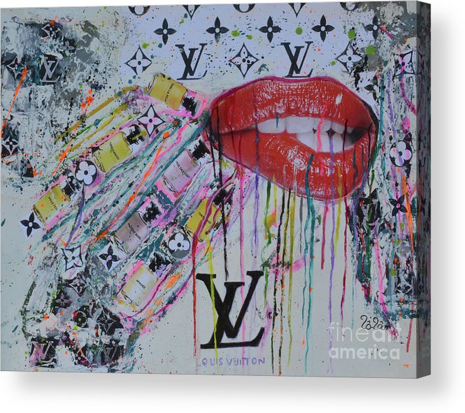 665x591 Louis Vuitton The Magnificent Seven 3 Acrylic Print By To Tam Gerwe - Magnificent Seven Painting