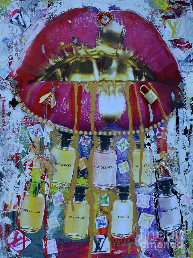 672x900 Louis Vuitton The Magnificent Seven 6 Mixed Media By To Tam Gerwe - Magnificent Seven Painting