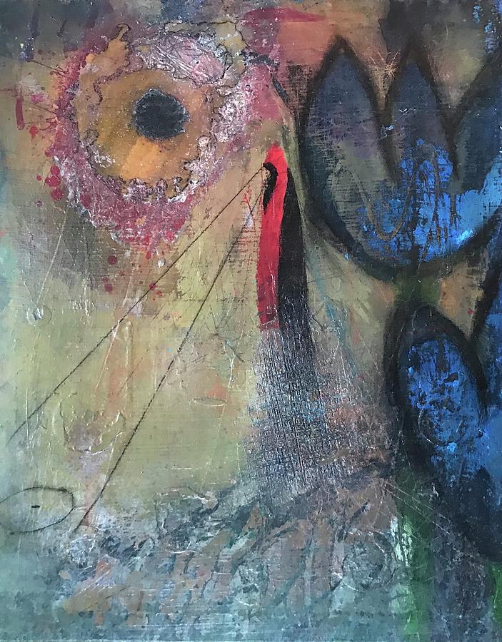 703x900 Like An Ant Caught By A Magnifying Glass Painting By Jonathan Shepherd - Magnifying Glass Painting