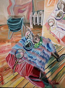 223x300 Magnifying Glass Paintings - Magnifying Glass Painting