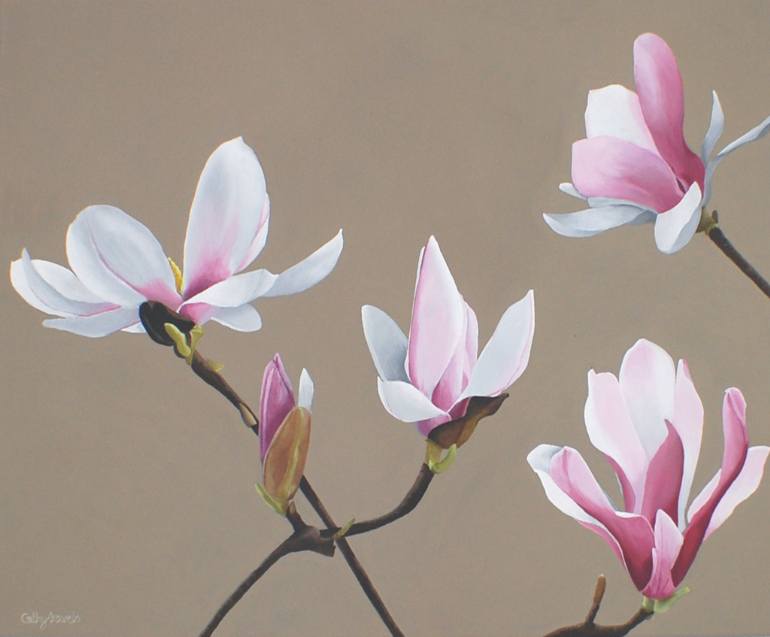 770x637 Saatchi Art Magnolia Painting - Magnolia Painting