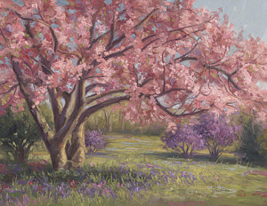 300x232 Magnolia Paintings Fine Art America - Magnolia Tree Painting