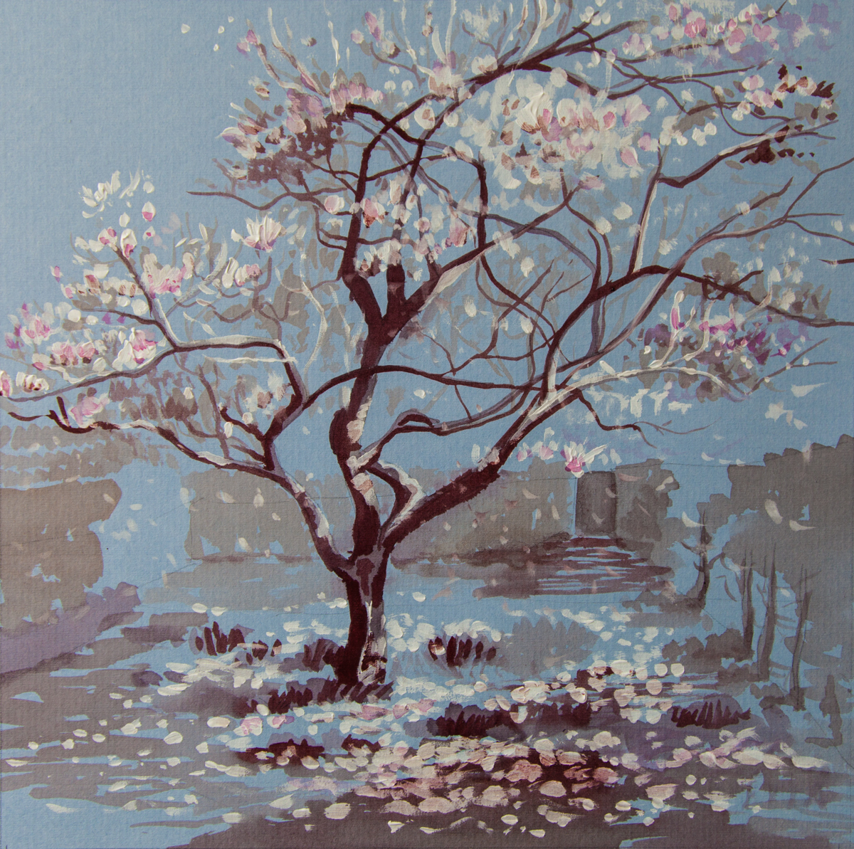 Magnolia Tree Painting at Explore collection of